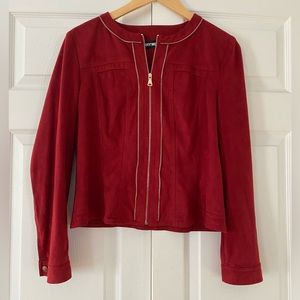 Gerry Weber Suede Jacket (size L)